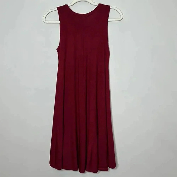 Silence and Noise Burgundy Dress - Picture 6 of 6